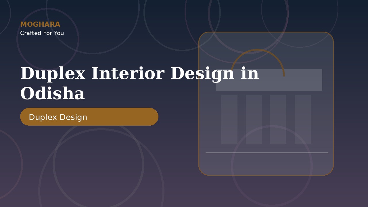 Duplex Interior Design in Odisha